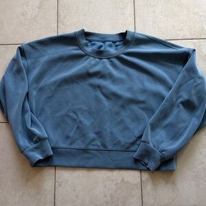 Lululemon Blue Crewneck Sweatshirt 10